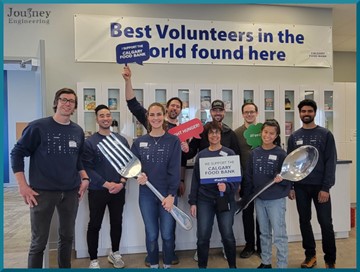 Team Event: Volunteering at the Calgary Food bank